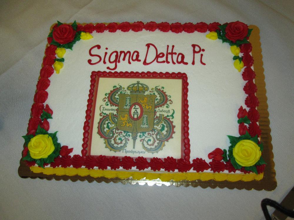 Sigma Delta Pi Cake